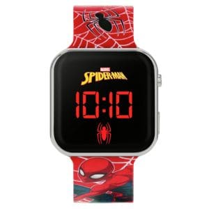 Spider-Man Printed Strap LED Watch