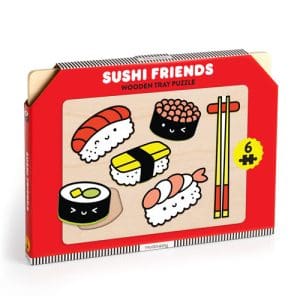 Sushi Friends Wooden Tray Puzzle