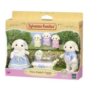 Sylvanian Families Flora Rabbit Family