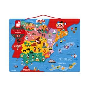 Magnetic Spain Map