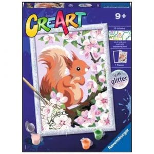 Ravensburger CreArt Paint by Numbers - Spring Squirrel