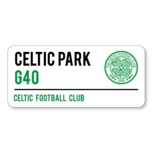 Team Merchandise Stadium Street Sign - Celtic