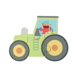 Tractor Wooden Puzzle