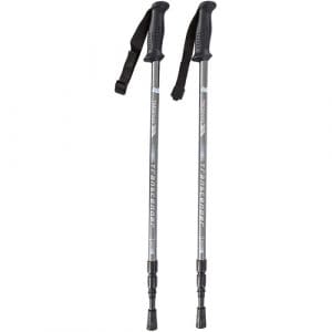 Trespass Transduo Walking Pole (2pcs): Graphite