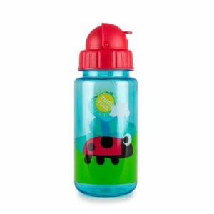 Tum Tum Flip Top Water Bottle - Bugs