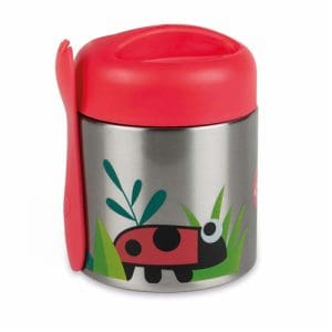 Tum Tum Thermal Food Flask with Magnetic Spork - Ladybird