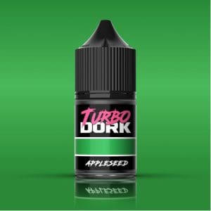 Turbo Dork: Apple Seed Metallic Acrylic Paint 22ml Bottle