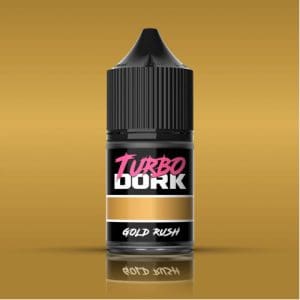 Turbo Dork: Gold Rush Metallic Acrylic Paint 22ml Bottle