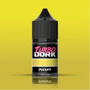 Turbo Dork: Pucker Metallic Acrylic Paint 22ml Bottle