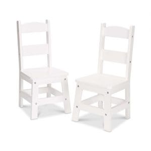 Two Chairs - White