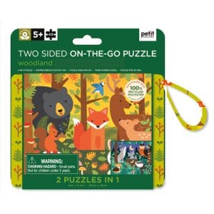 Two Sided On-the-Go Puzzle Woodland