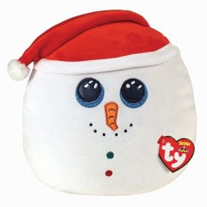 Ty Squish-A-Boos - Fleck Snowman 10