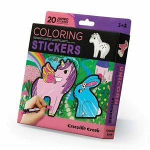 Crocodile Creek Unicorn Colouring Stickers