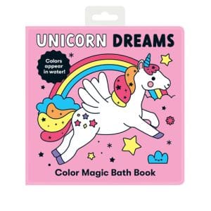 Unicorn Dreams Color Magic Bath Book