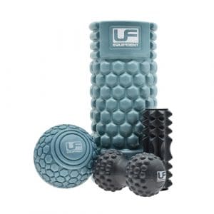 Urban Fitness  4piece Massage Set: Turquoise/Black