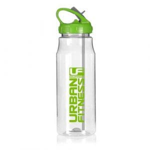 Urban Fitness  Hydro Drinks Bottle 700ml: Clear/Green