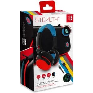 Stealth Premium Travel Kit for Nintendo Switch & Switch Lite - Black