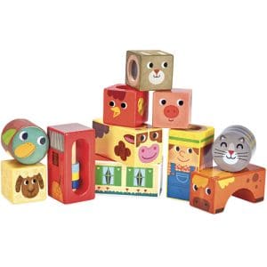 Vilac - Farm Musical Blocks