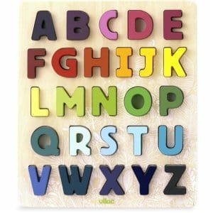 Vilac - Under The Canopy Alphabet Shape Puzzle