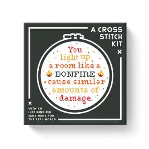 You Light Up A Room Cross Stitch Kit