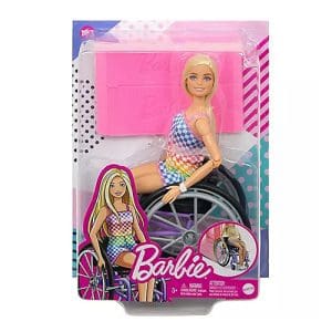 Barbie Wheelchair Doll Blonde