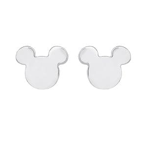 Disney Mickey Sterling Silver Head Stud Earrings