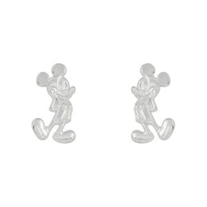 Disney Mickey Mouse Sterling Silver Stud Earrings