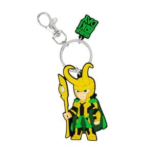 Loki Green And Yellow Keyring