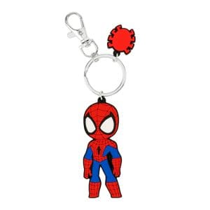 Spiderman Red And Blue Keyring