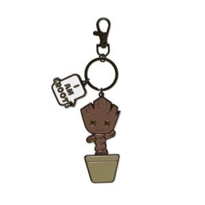 Metal Groot Keychain