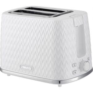 Zanussi 2 Slice Toaster - White